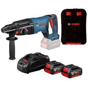 Martillo Perforador Bosch GBH 18V-26D + Mochila + Baterías