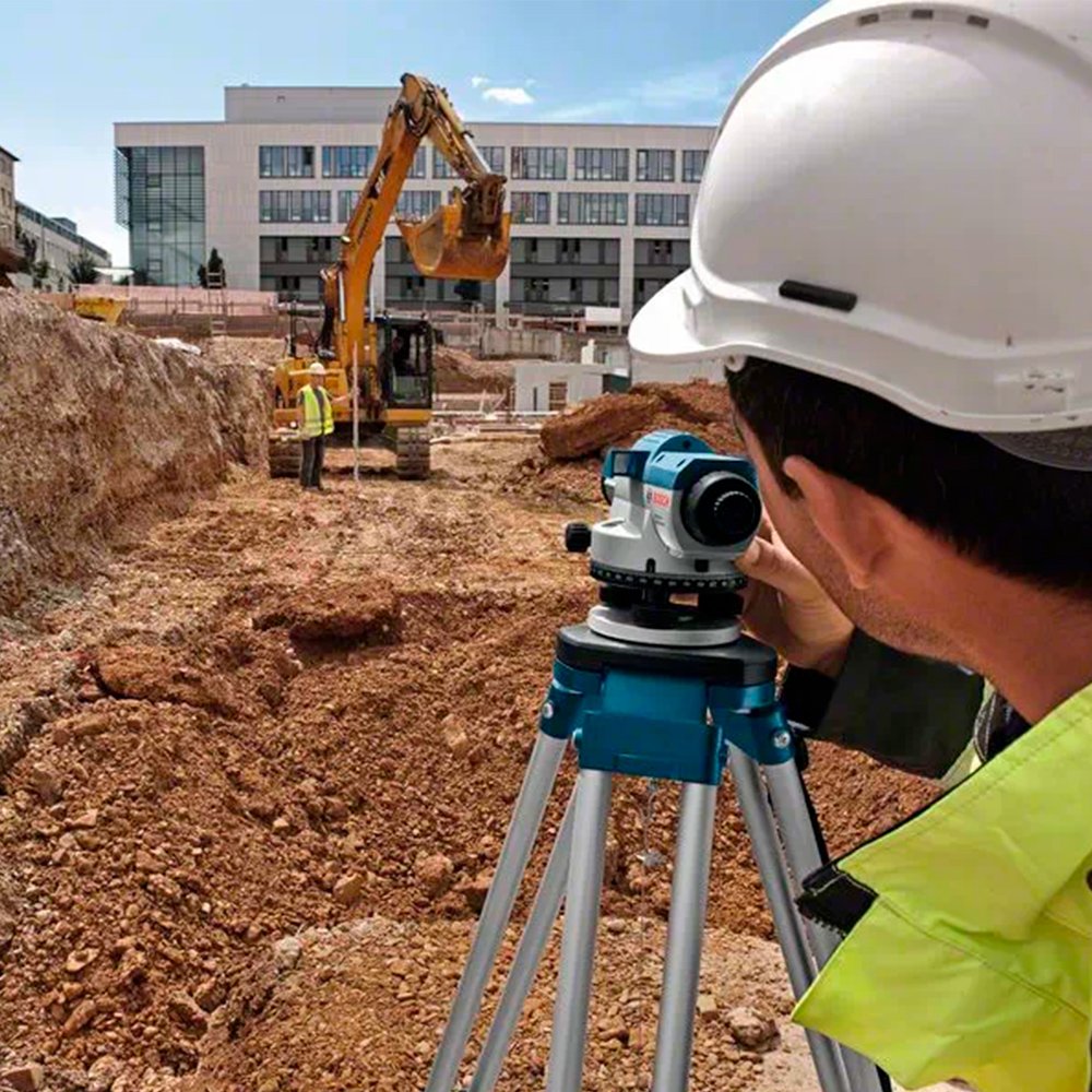 GOL 26 D Nivel Optico Bosch 26x Aumento 100m