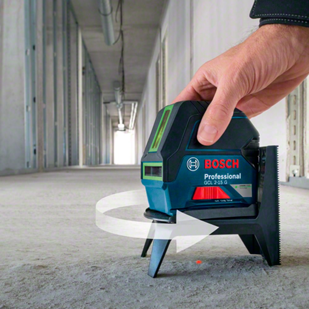 GCL 2-15 G Nivel Laser Verde Bosch Combinado 15 metros