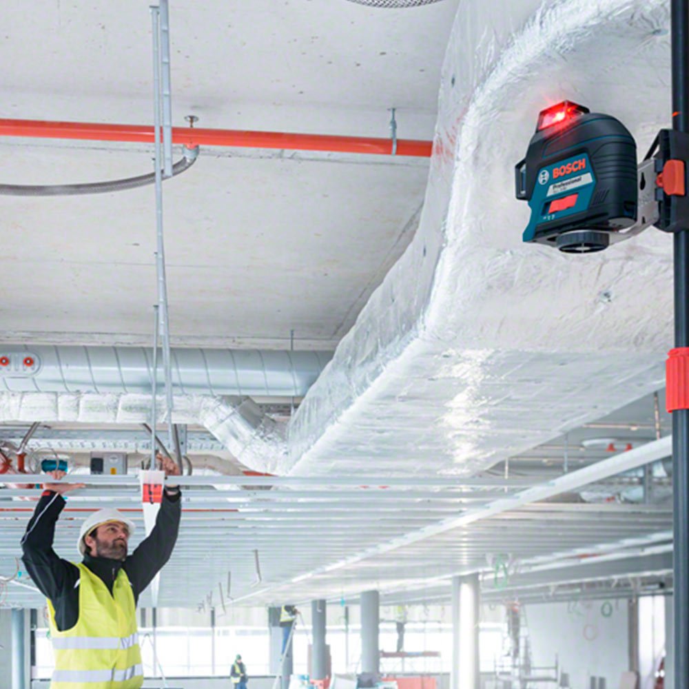 GLL 3-80 Nivel Laser Rojo Bosch 12 Lineas
