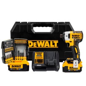 Atornillador Impacto 1/4" 20V Dewalt DCF887M2 +Set 28 Piezas