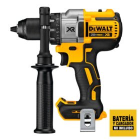 Taladro Atornillador 1/2" Dewalt DCD991B 20V XR MAX 95Nm Sin Bat Ni Carg
