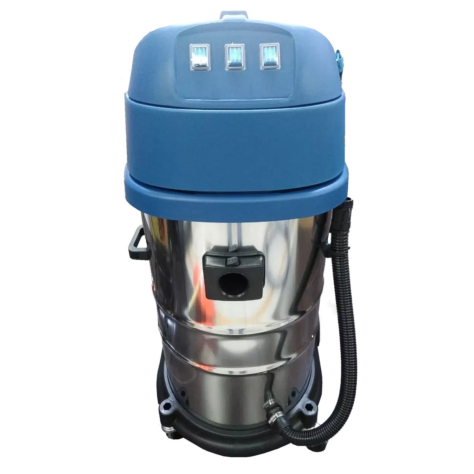 DVC80 Aspiradora Industrial Polvo y Agua Dongcheng 80L 3200W 3 Turbinas