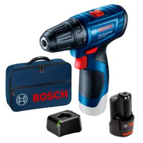 Taladro Atornillador GSR 120 12V Bosch + 1 Bateria + Maletín