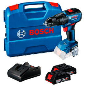 Taladro Atornillador Percutor 1/2" Bosch GSB 18V-50 50Nm 2Bat x 2.0Ah Brushless