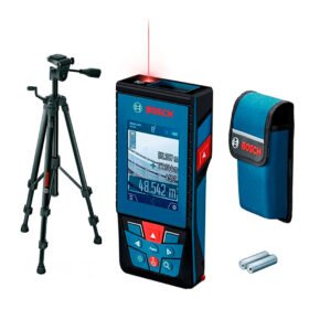Medidor láser Bosch GLM100-25 C + Trípode BT150