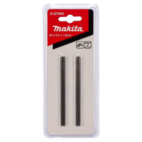 Cuchilla Plana Doble Filo Makita D-07945 HM/CT Para Cepillo 82mm Juego 2 pcs