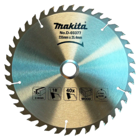 Disco de Sierra Circular para madera 9-1/4" Makita D-03377 40 Dientes
