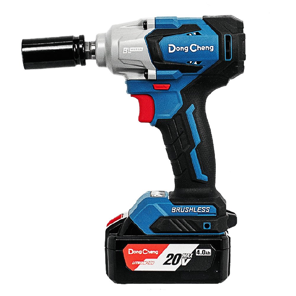 DCPB02-18MEM Llave de Impacto 1/2" DongCheng 18V 2 x 4AH Brushless